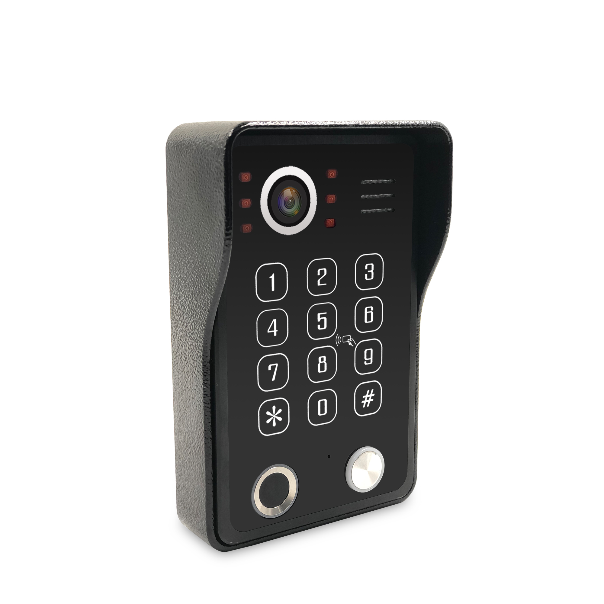 How to add user RFID keys by keypad?