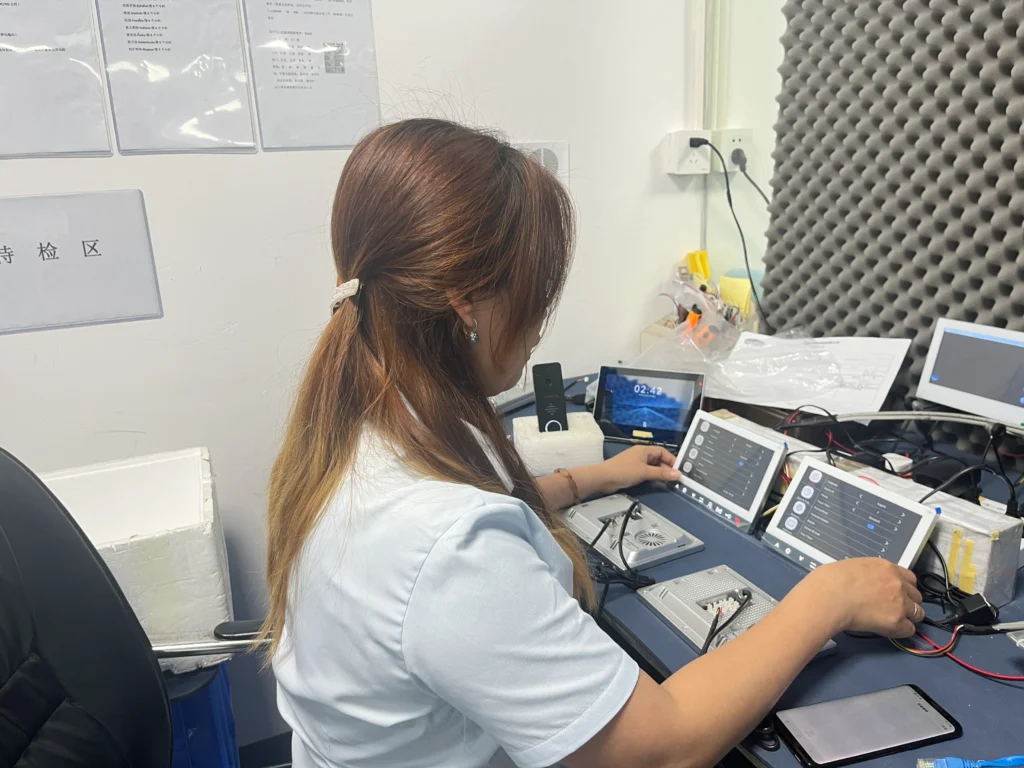 video intercom inspection