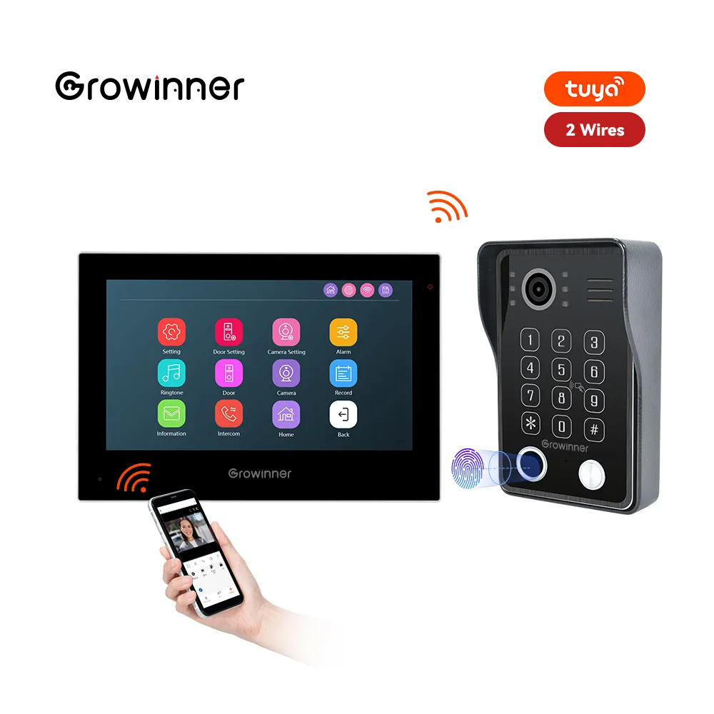 Video intercom system for apartments