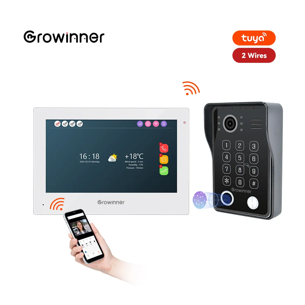 Video intercom system for business