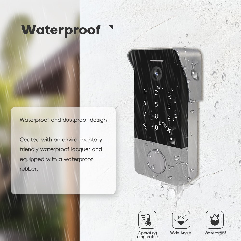waterproof door panel